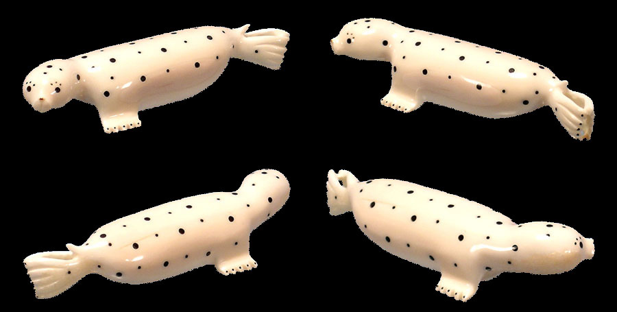 ivory spotted seal